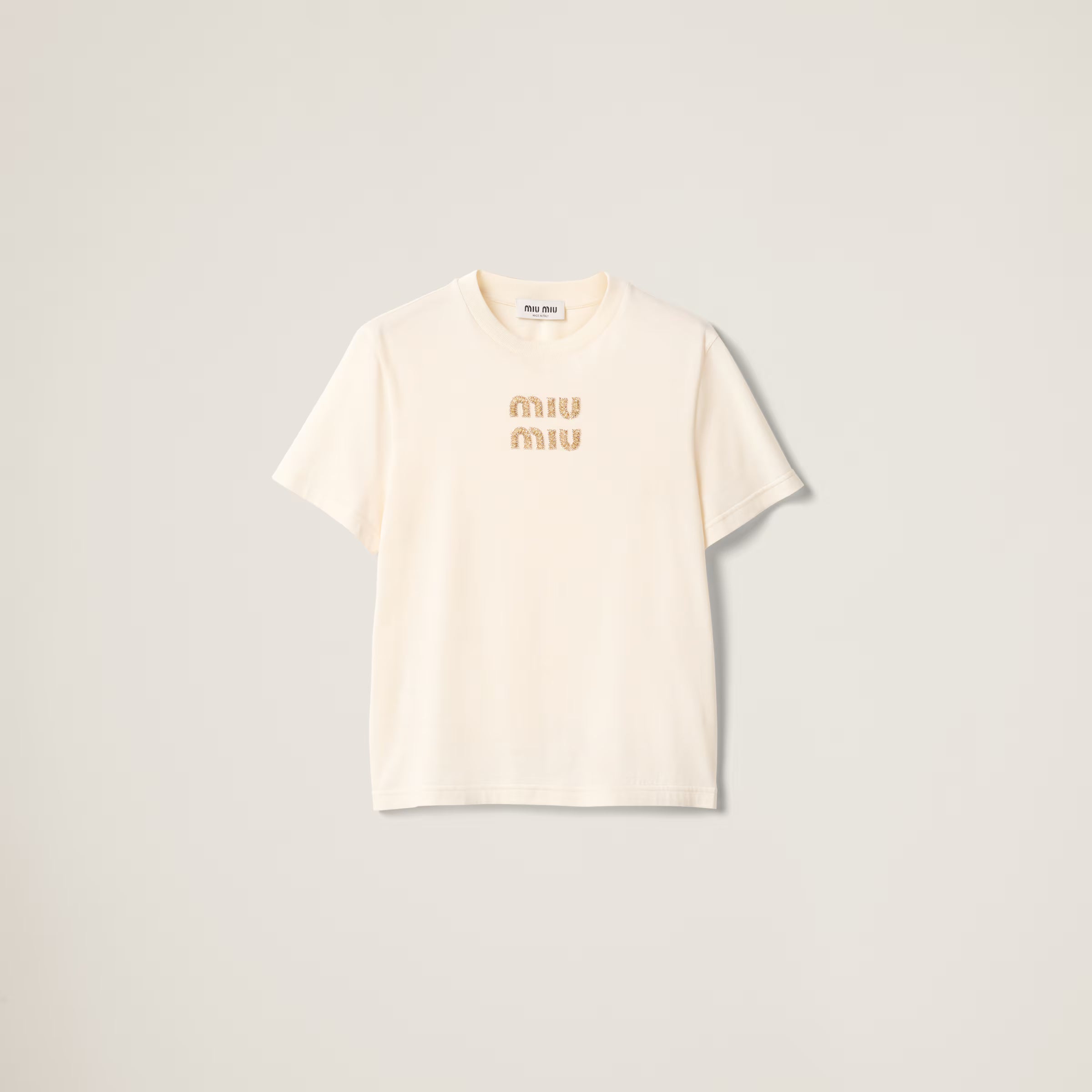 Miu miu beige T
